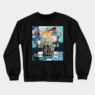 GEMINI collage Crewneck Sweatshirt